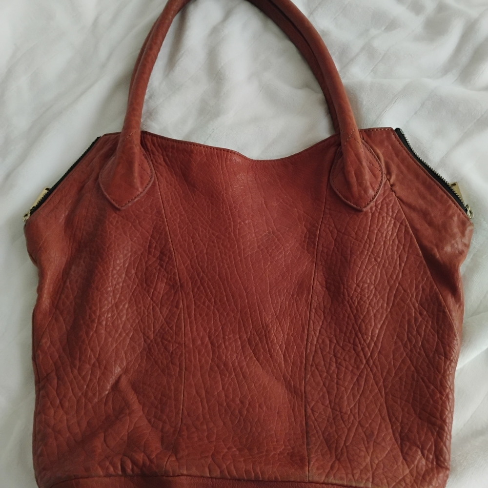 Me Char Camel Brown Lambskin Bag